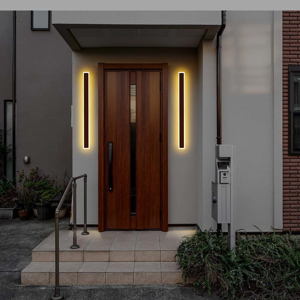 17W LED Cortenfarvet væglampe, Væglamper hos HomeNordic
