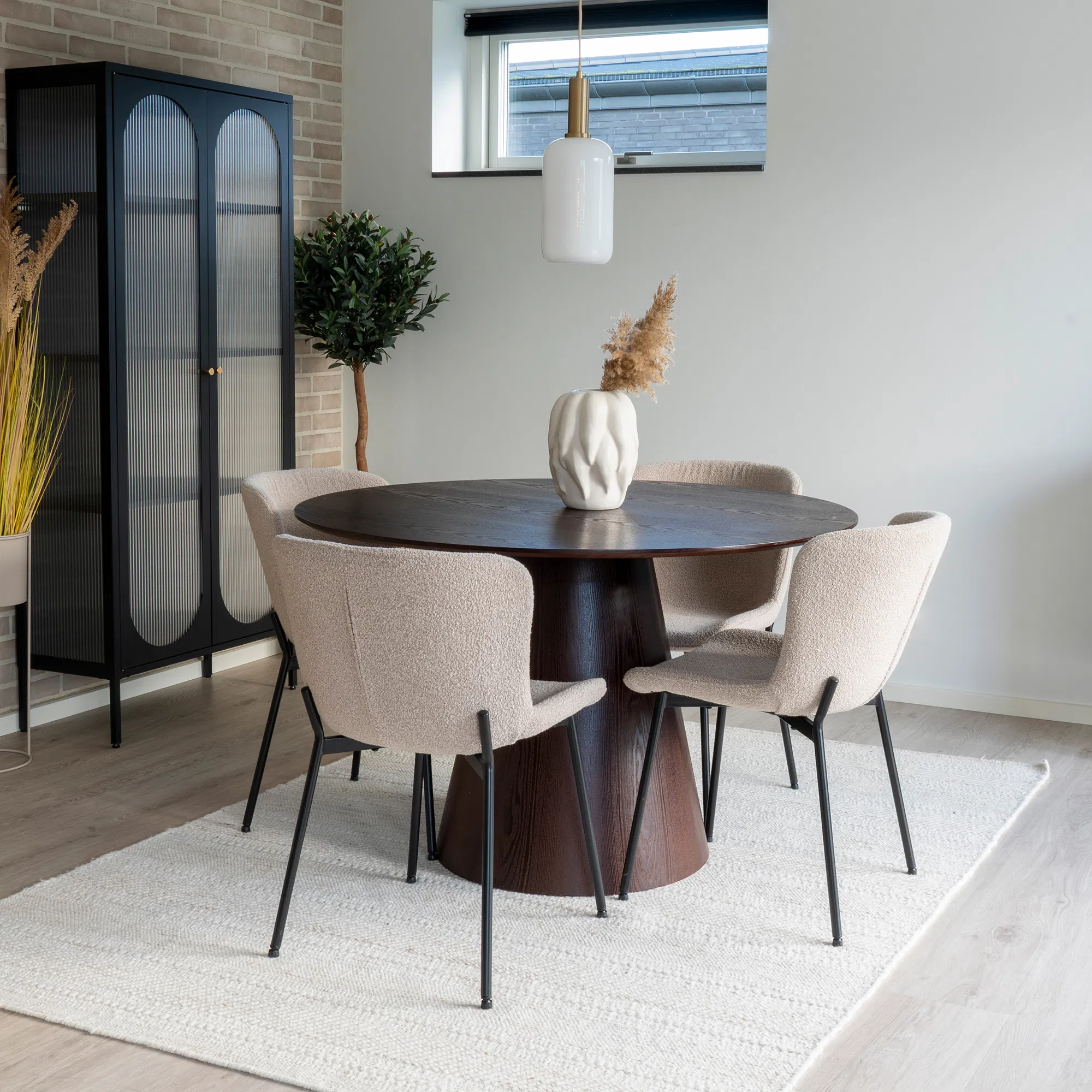 HOUSE NORDIC BOLTON OG MACEDA SPISEBORDSSÆT, produktbillede 2 af 2, Spiseborde hos HomeNordic
