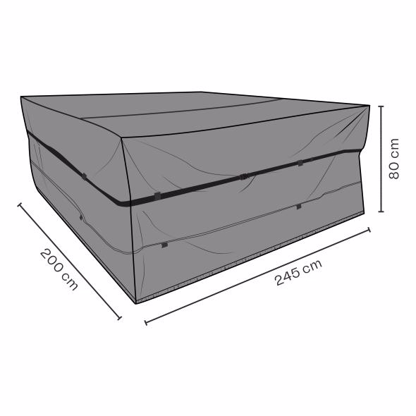Cover havebord 200 x 245cm, Haveborde hos HomeNordic