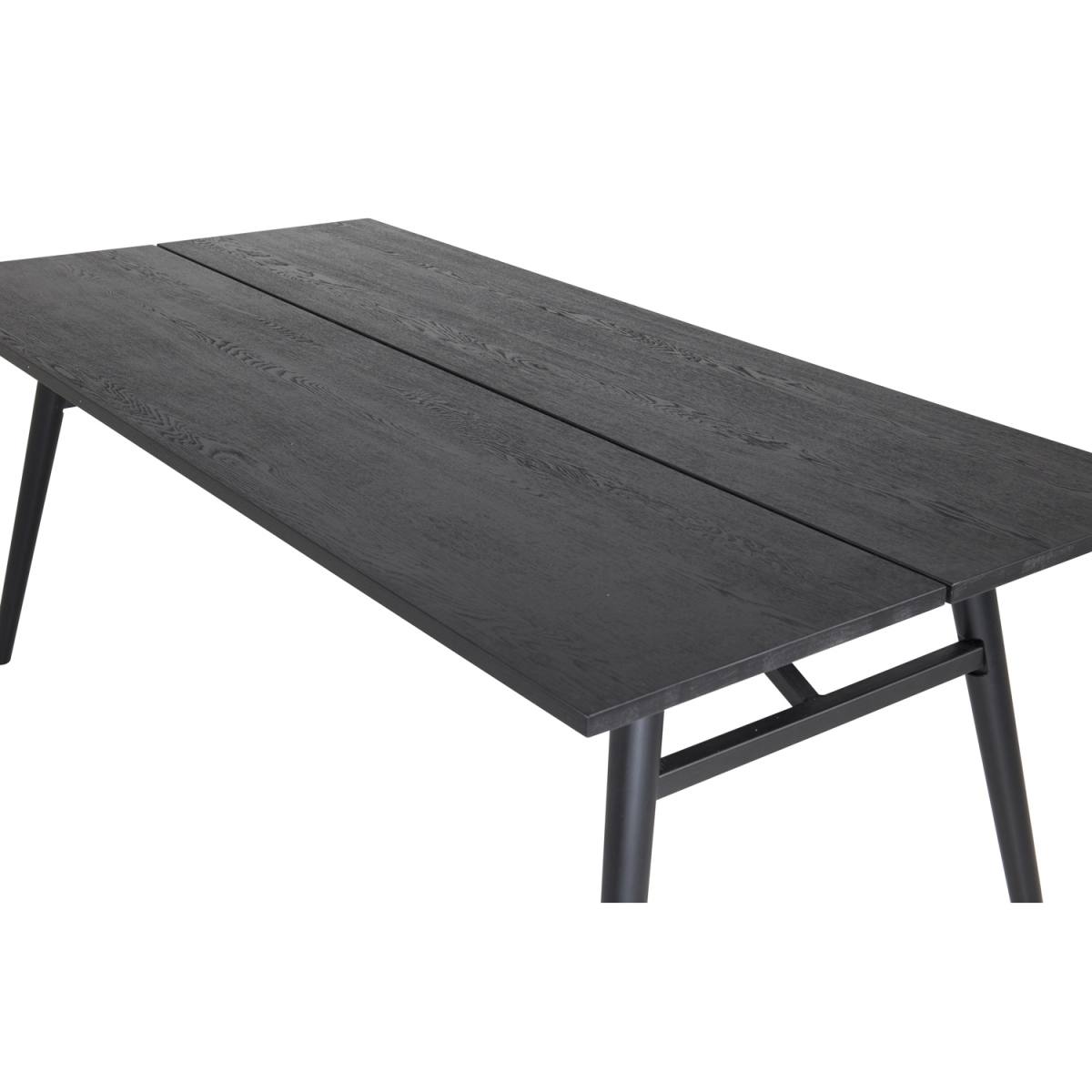 VENTURE DESIGN Sleek spisebord, m. udtræk, produktbillede 4 af 9, Spiseborde hos HomeNordic