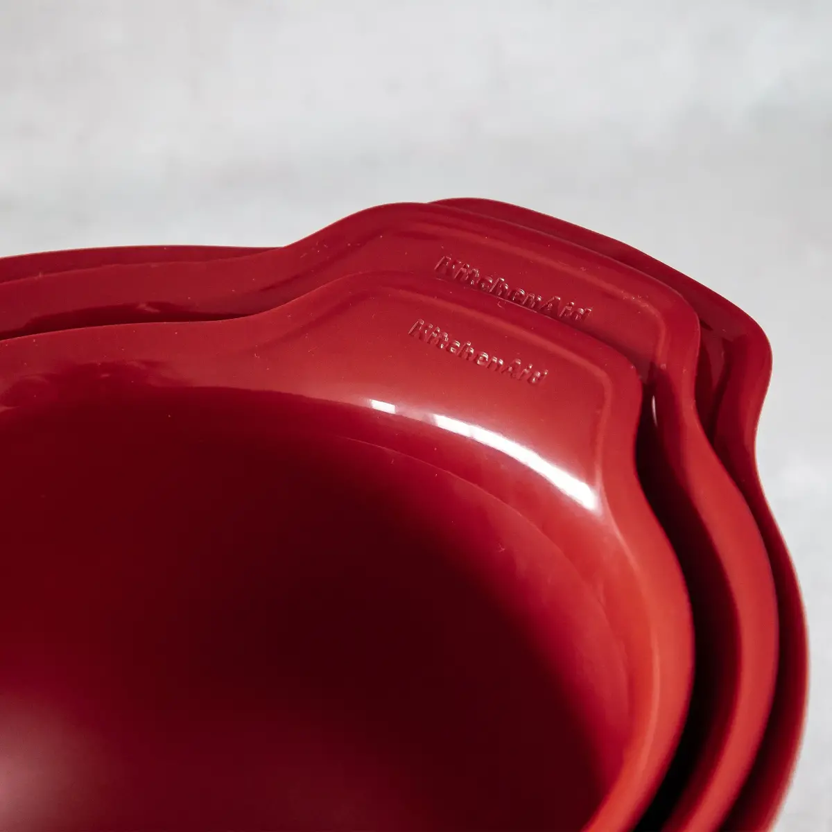 KitchenAid Skåle Empire Red 3St, produktbillede 3 af 3 hos HomeNordic