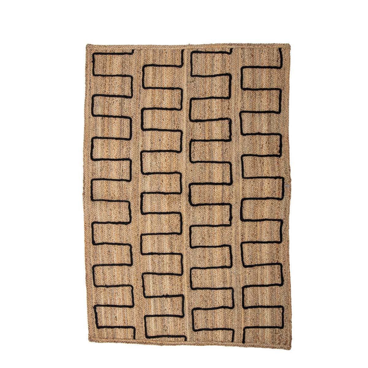 BLOOMINGVILLE DELL TÆPPE JUTE, produktbillede 2 af 3, Tæpper hos HomeNordic
