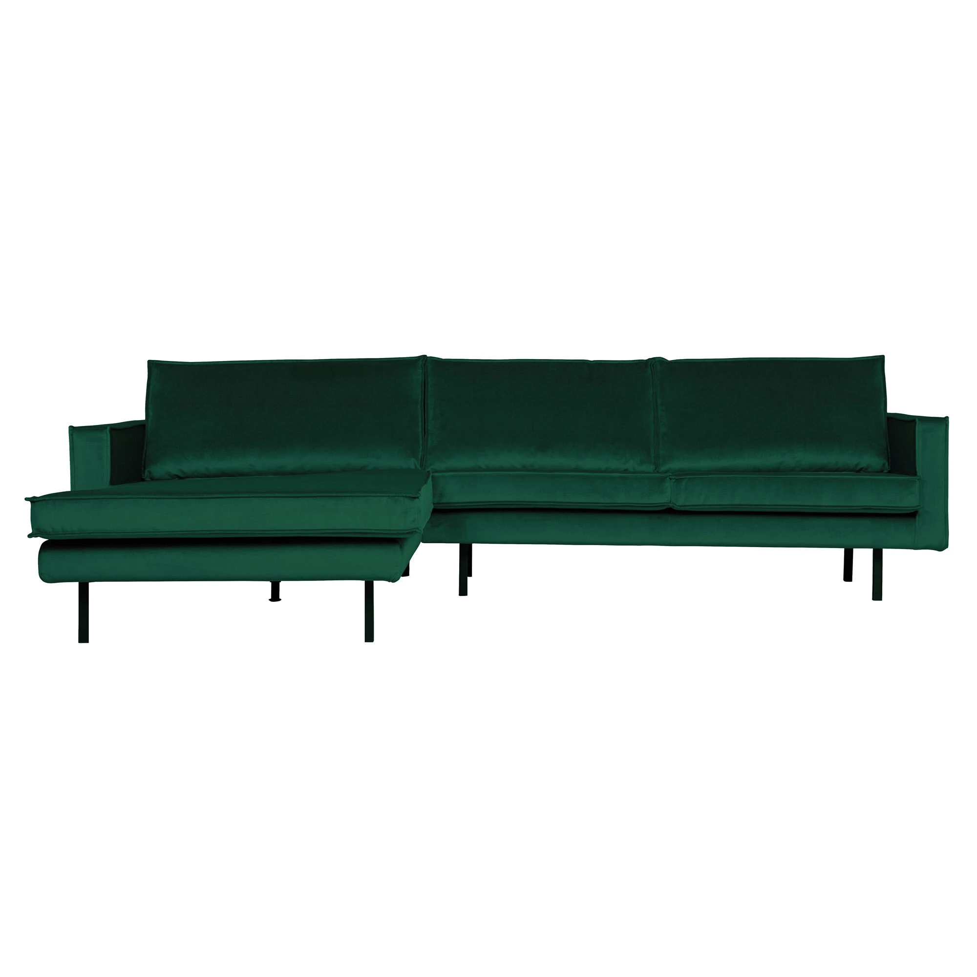 Rodeo Chaiselong Venstrevendt Velour Forest, Sofaer hos HomeNordic