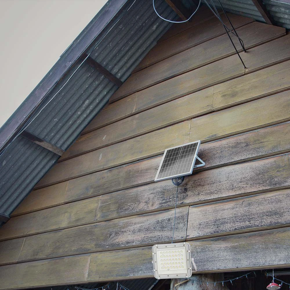 80W Solara LED projektør med solcelle, Projektører hos HomeNordic