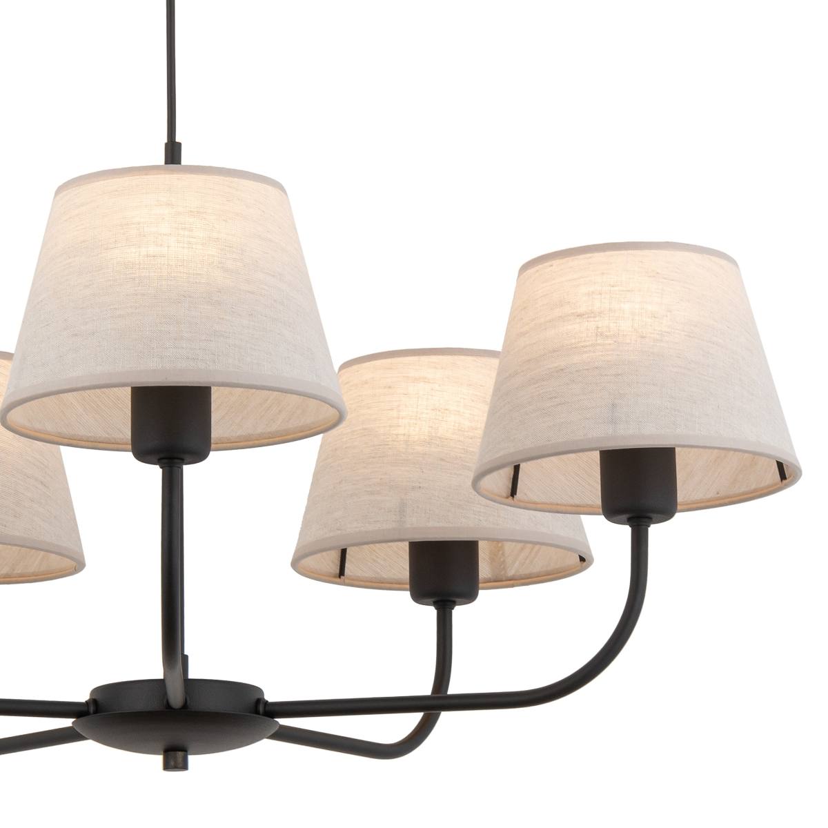 TK Chicago loftlampe, m. 5 skærme, produktbillede 14 af 15, Loftlamper hos HomeNordic