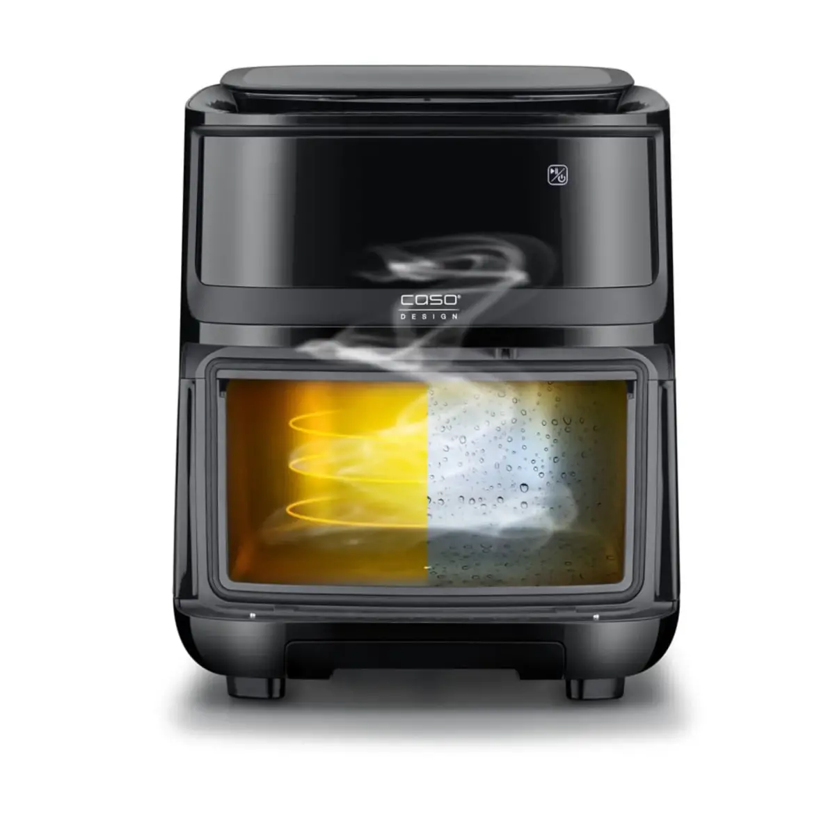 700 Steam & Airfryer 7 liter, svart, produktbillede 4 af 11, Airfryers hos HomeNordic