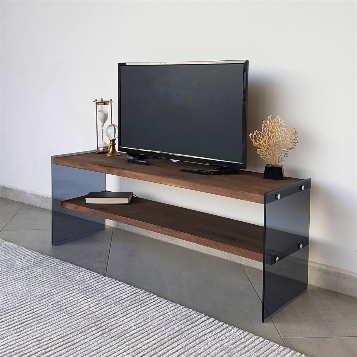 NORDVÄRK TV100 TV-bord, m. 1 hylde, produktbillede 6 af 7, TV-borde hos HomeNordic
