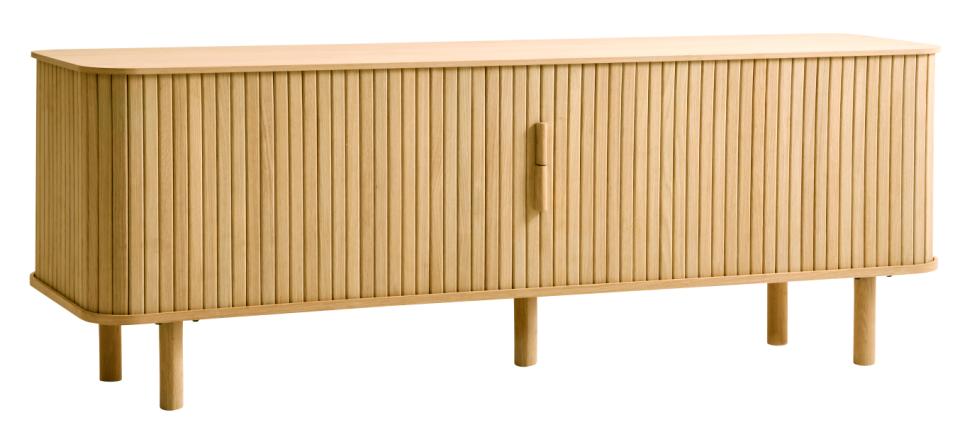 Cavo TV-bord, m. 2 skydelåger og 2 hylder, produktbillede 2 af 6, TV-borde hos HomeNordic