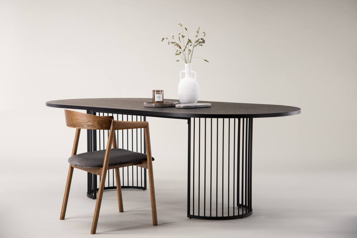 VIND COLLECTION Hamneskär spisebord, oval, produktbillede 13 af 13, Spiseborde hos HomeNordic