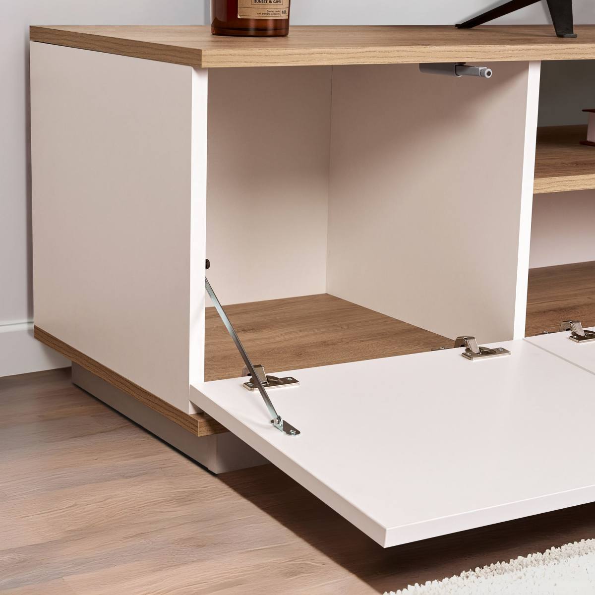 NORDVÄRK Veramont TV-bord, m. 3 låger, 1 hylde, produktbillede 4 af 7, TV-borde hos HomeNordic