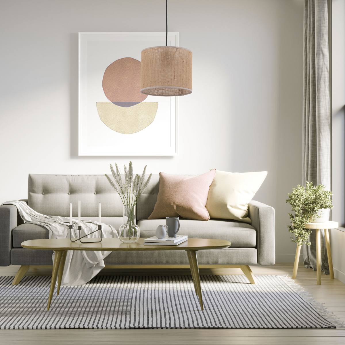 TK Jute loftlampe, produktbillede 10 af 10, Loftlamper hos HomeNordic