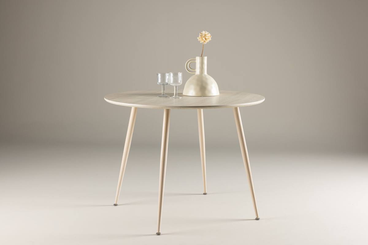 VENTURE DESIGN Plaza spisebord, rund, produktbillede 16 af 16, Spiseborde hos HomeNordic