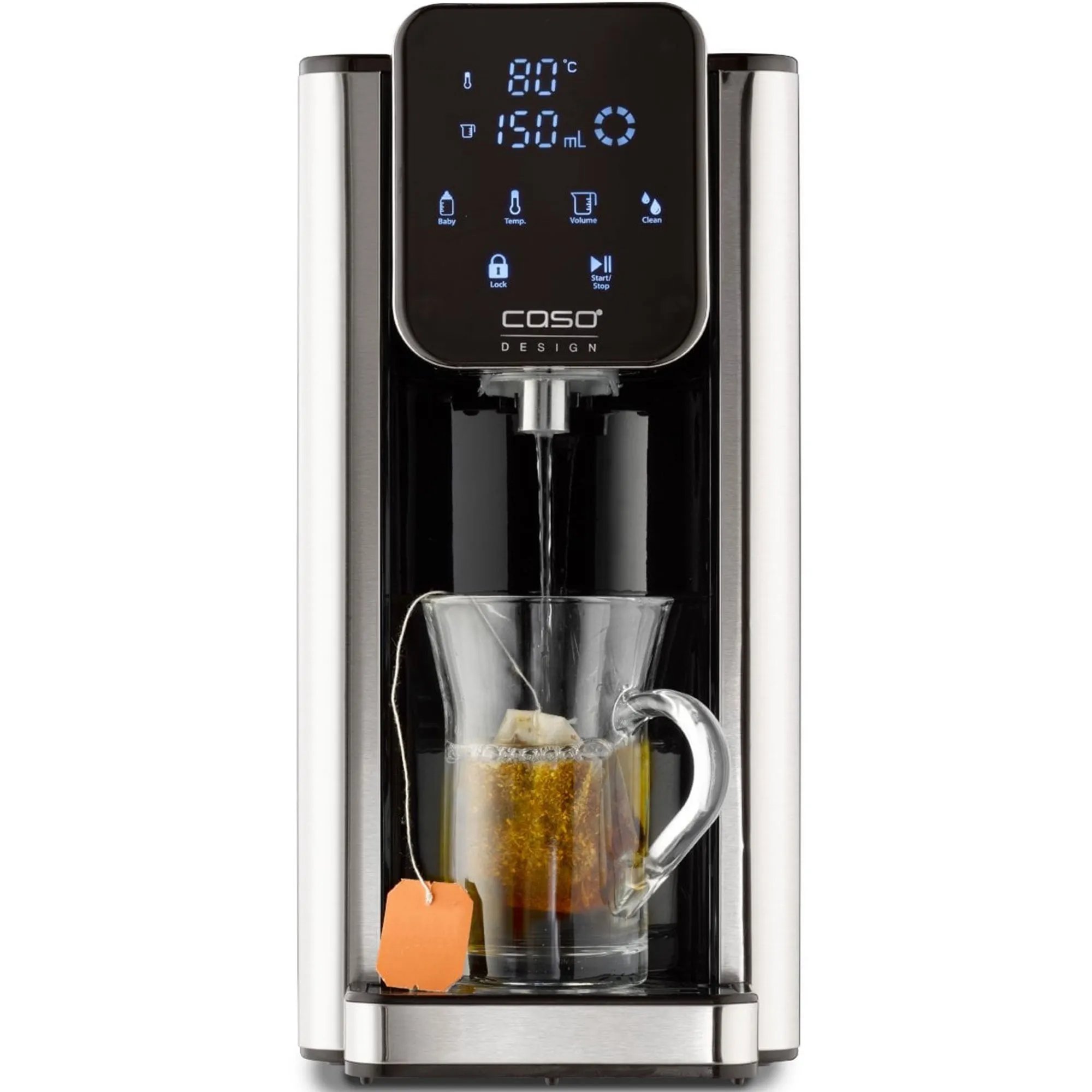HW660 varmtvandsdispenser 2,7 liter, stål/sort, produktbillede 2 af 7, Elkedler hos HomeNordic