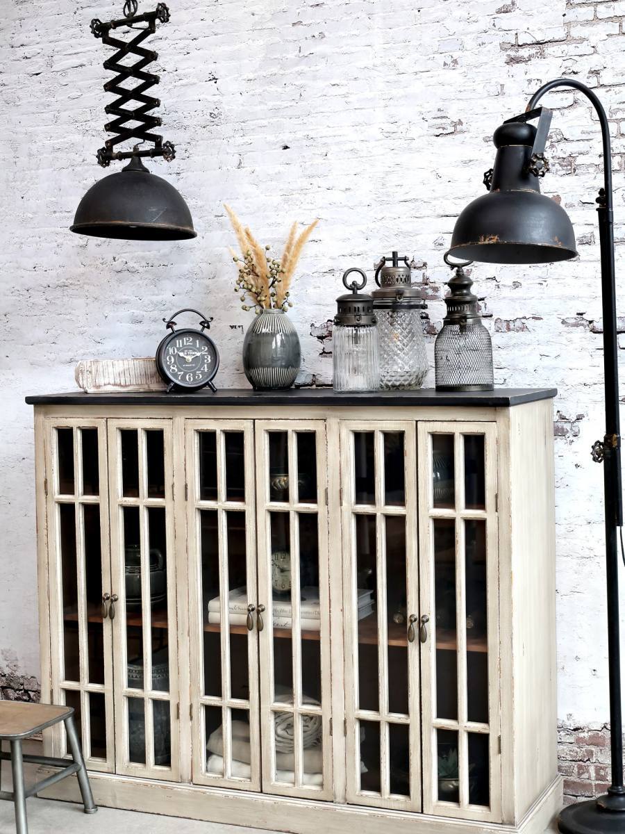 CHIC ANTIQUE FACTORY SPEJL SORT, produktbillede 20 af 24, Spejle hos HomeNordic