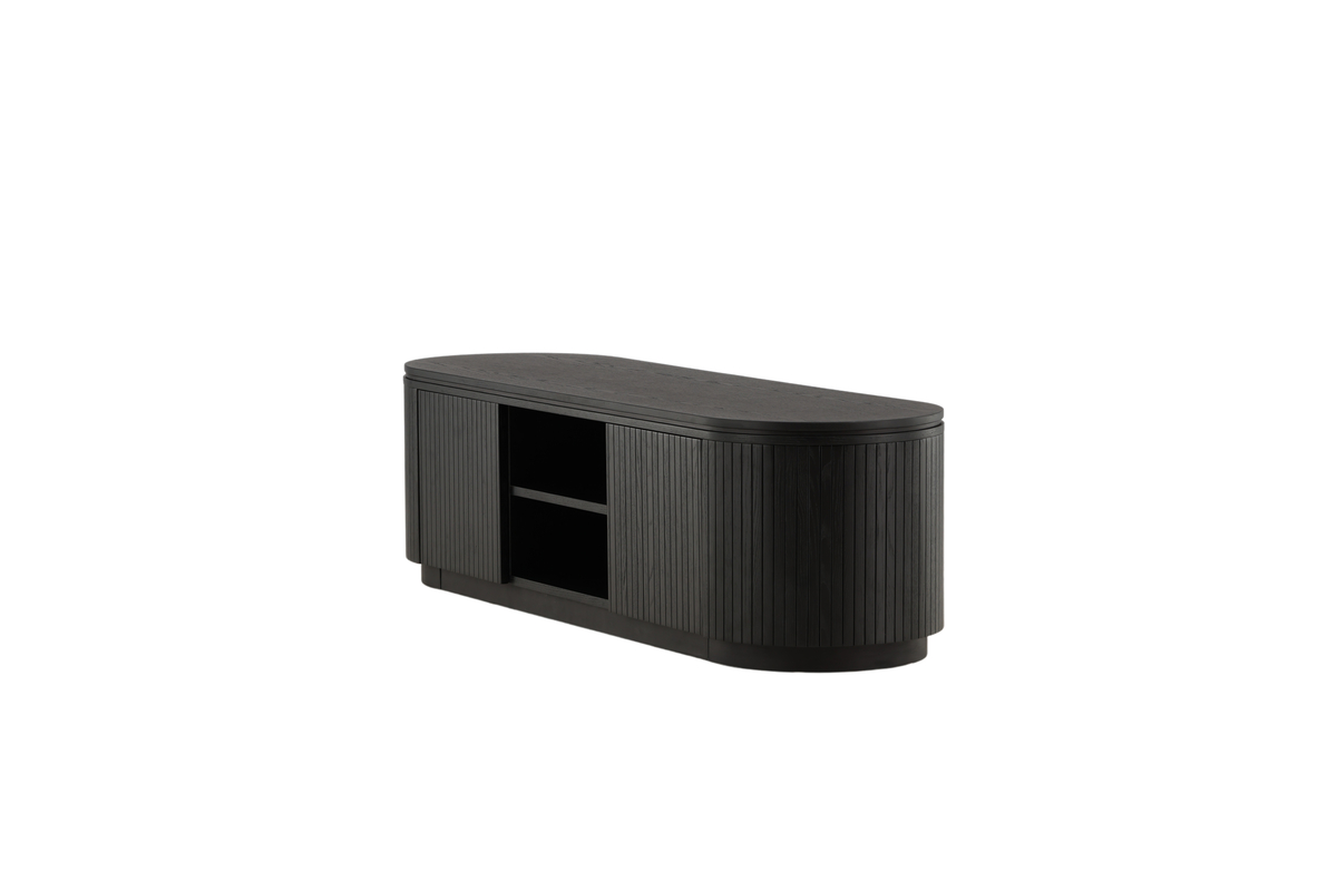 VIND COLLECTION Fjällbacka TV-bord, m. 2 låger og hylder, produktbillede 7 af 13, TV-borde hos HomeNordic
