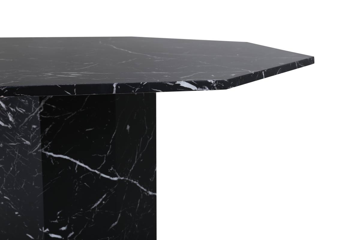 VENTURE DESIGN Marbs spisebord, ottekantet, produktbillede 5 af 13, Spiseborde hos HomeNordic