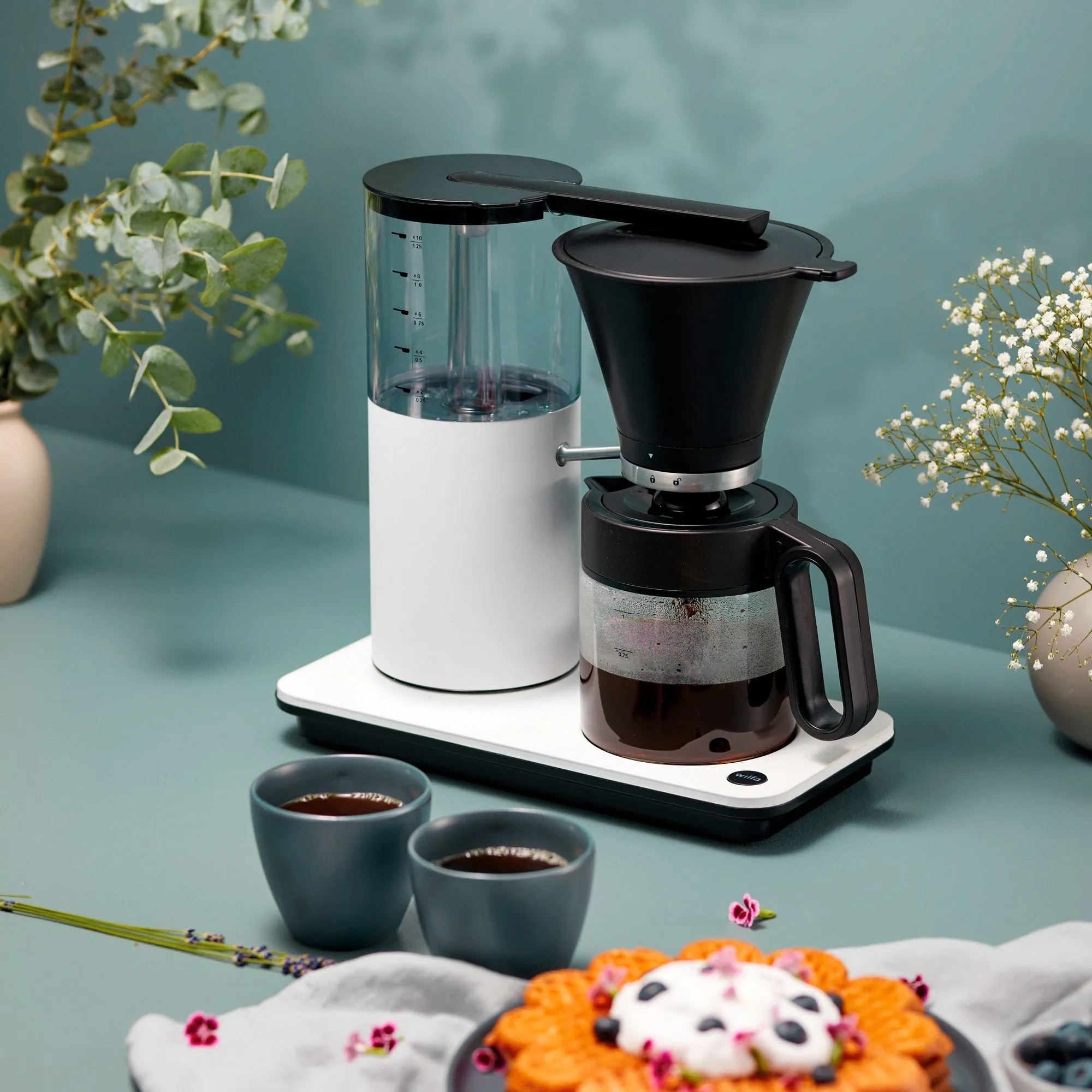 CM2W-A125 kaffemaskine, hvid, produktbillede 3 af 4, Kaffemaskiner hos HomeNordic