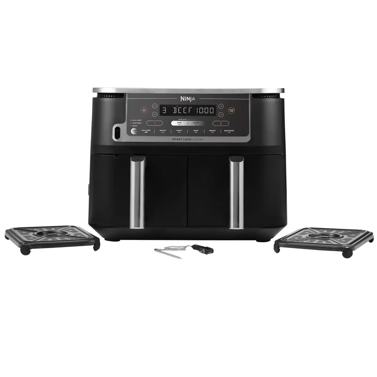 AF451EU Max Foodi Dual Zone Airfryer, produktbillede 5 af 8, Airfryers hos HomeNordic