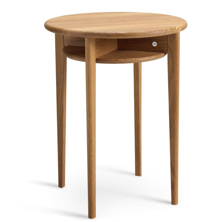Veleta, Rundt hjørnebord i massiv eg og fem forskellige finish. Ø 43 x, produktbillede 5 af 24, Nordisk design hos HomeNordic