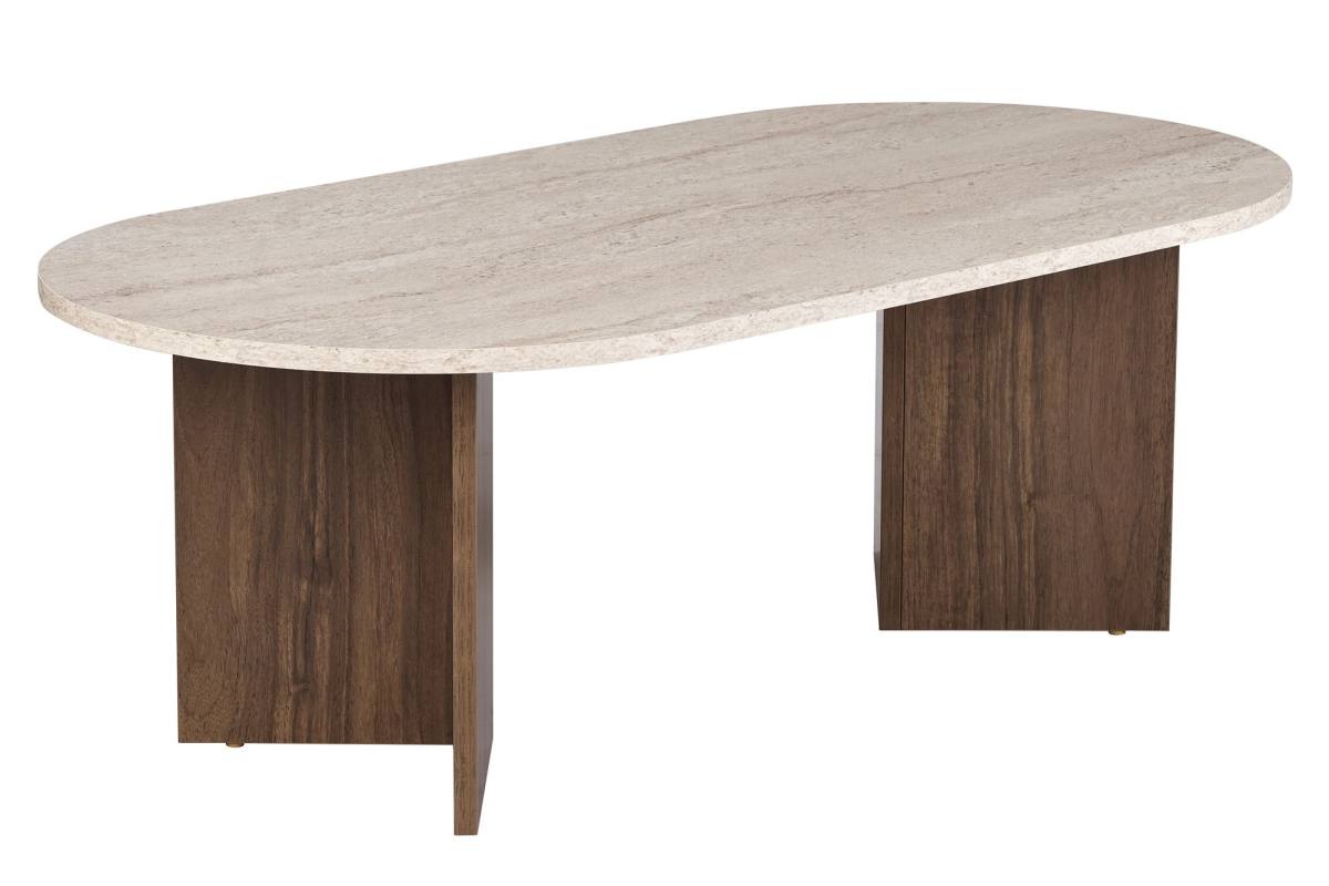 NORDVÄRK Sable sofabord, oval, Sofaborde hos HomeNordic