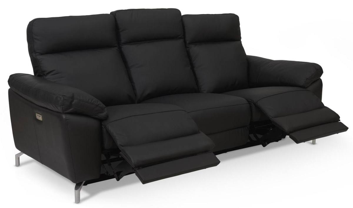 Selma 3 personers sofa med elevations sæder til nakke, ryg og ben i, produktbillede 2 af 7, Sofaer hos HomeNordic