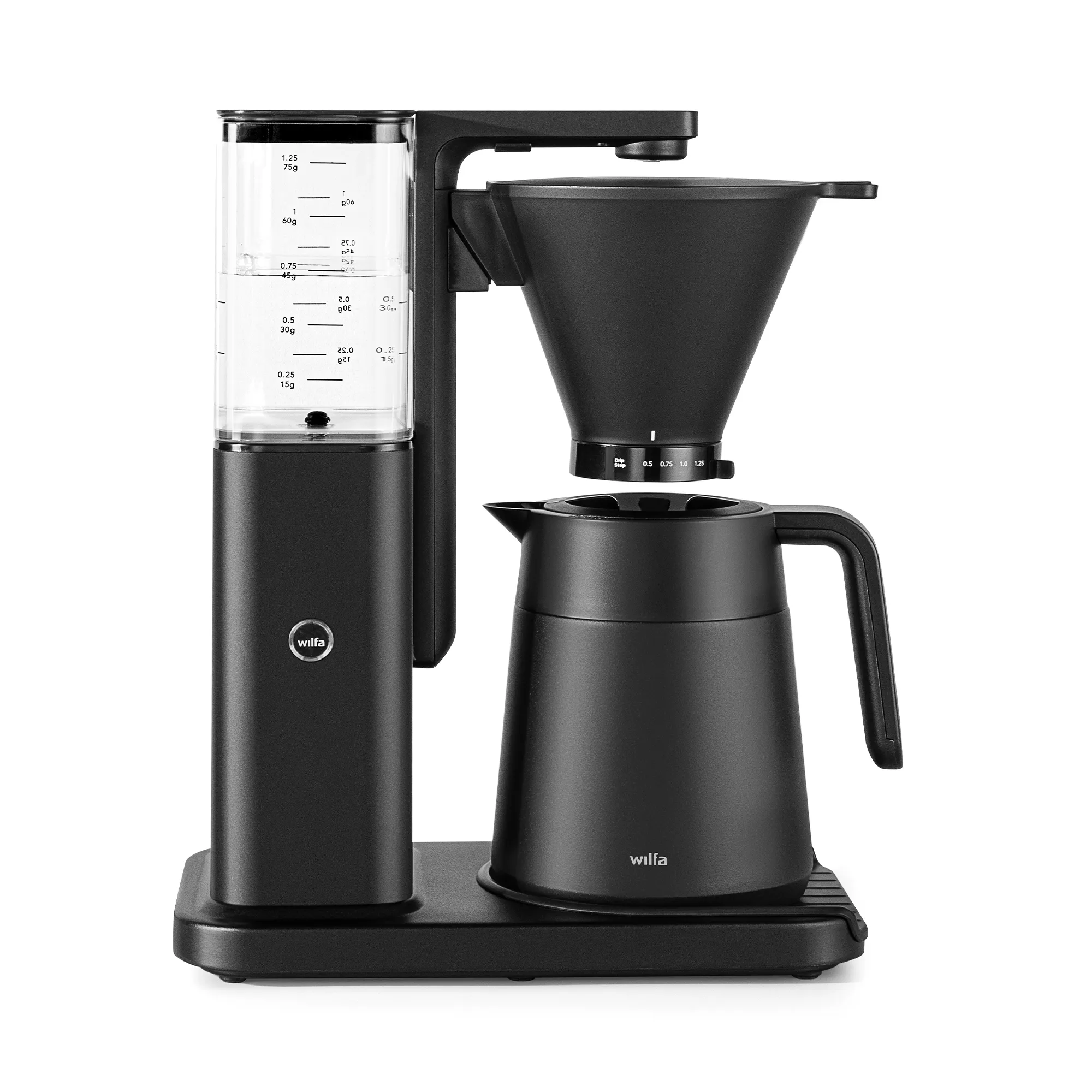 Zense Alux Thermo kaffemaskine, sort aluminium, Kaffemaskiner hos HomeNordic