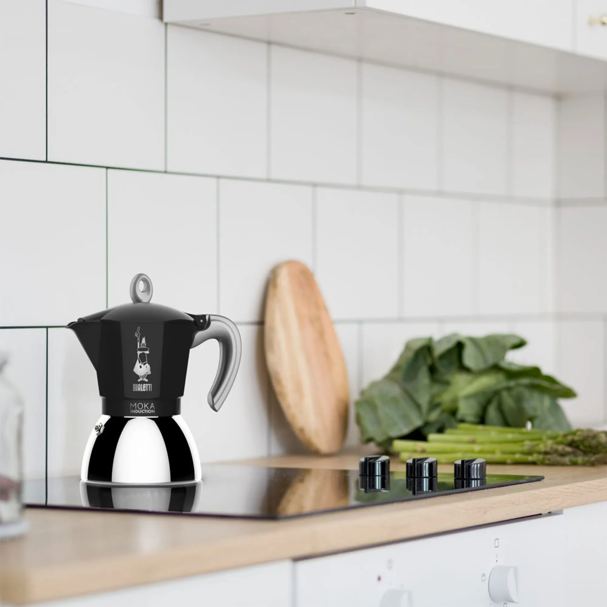Mokkabrygger til induktion, 4 kopper, produktbillede 2 af 4, Kaffemaskiner hos HomeNordic