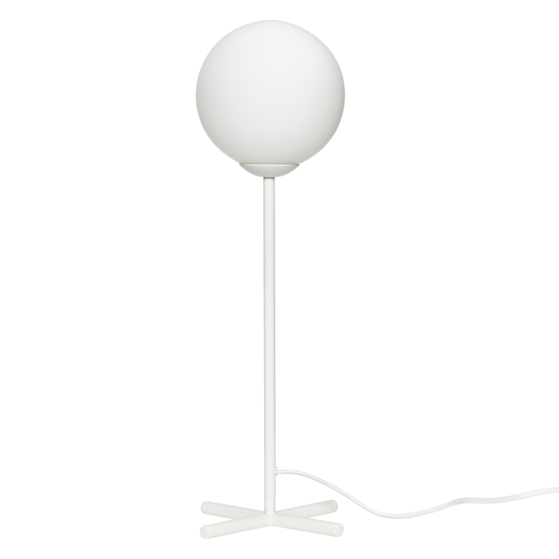 Champ - Hvid Bordlampe, Bordlamper hos HomeNordic