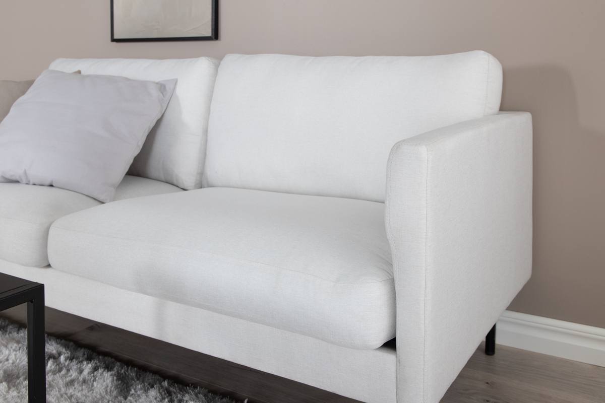 Polar - Sofa 2-personers i hvidt stof – billede 7