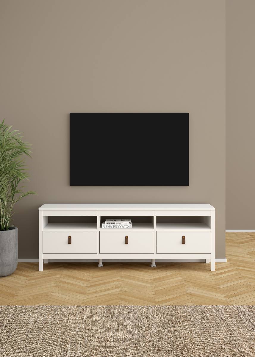 TVILUM Madrid TV-bord, m. 3 rum og 3 skuffer, produktbillede 8 af 10, TV-borde hos HomeNordic
