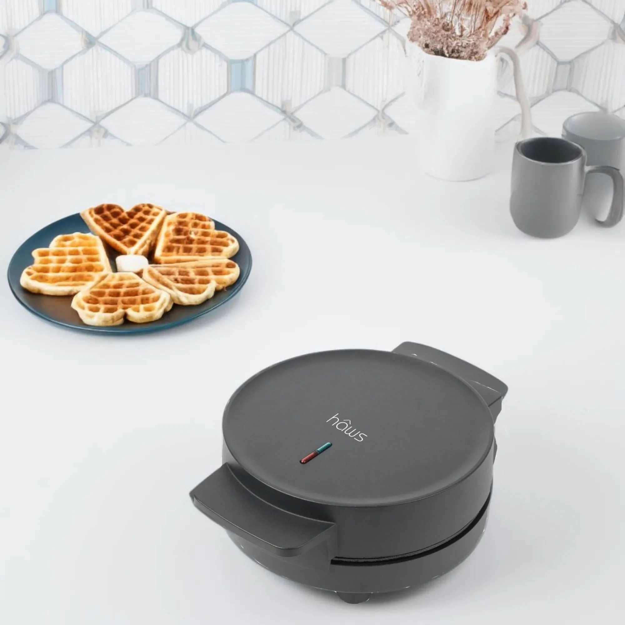Vaffeljern, sort, produktbillede 5 af 6 hos HomeNordic