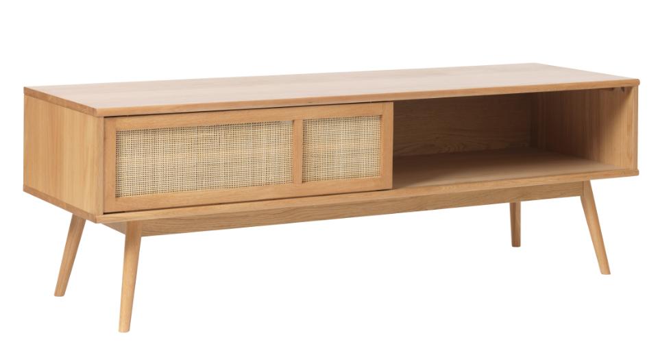 Barrali TV-bord, m. 1 skydelåge og 1 hylde, produktbillede 4 af 6, TV-borde hos HomeNordic