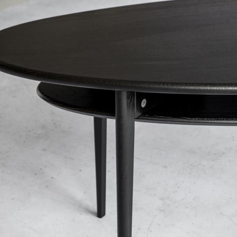 Veleta, Elipseformet sofabord i massiv eg og fem forskellige finish, produktbillede 7 af 24, Nordisk design hos HomeNordic