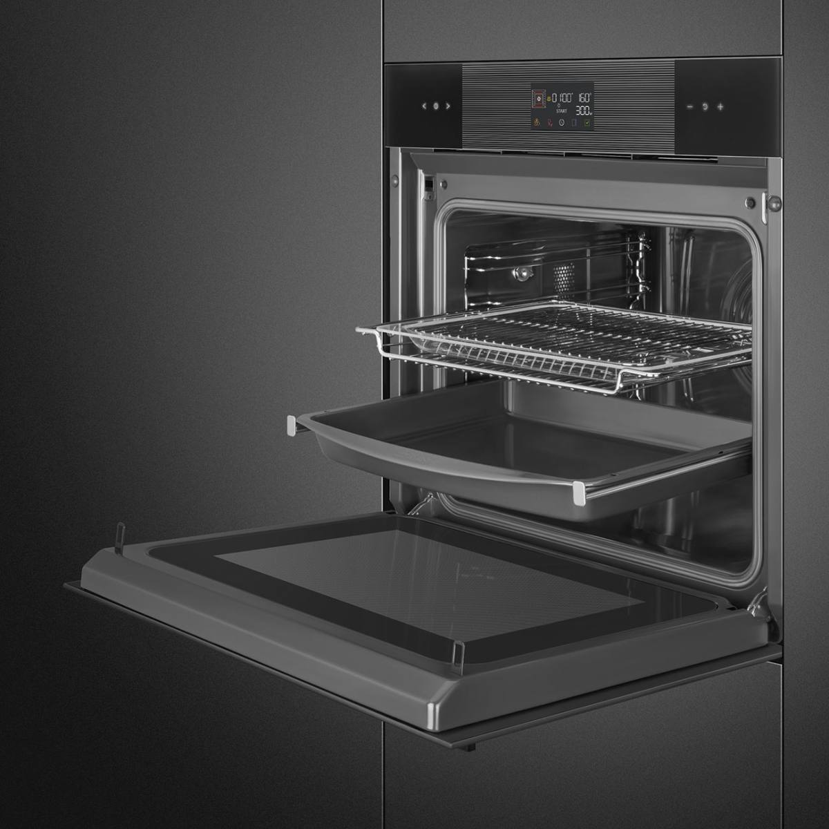 SMEG Kombiovn SO6102M2B3, produktbillede 6 af 10, Ovne hos HomeNordic