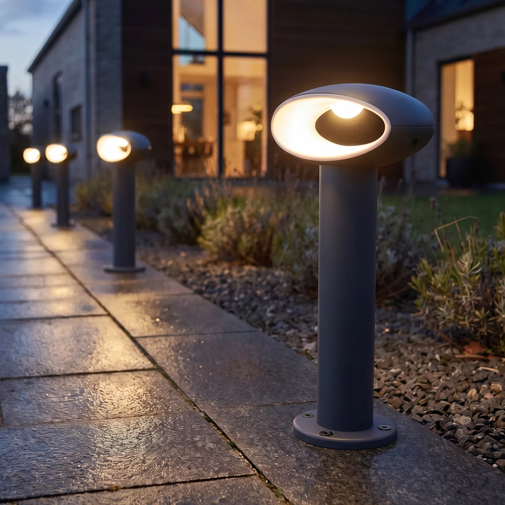 LED Pullert 30 cm 9W IP54 Mørkegrå, Andre varer hos HomeNordic