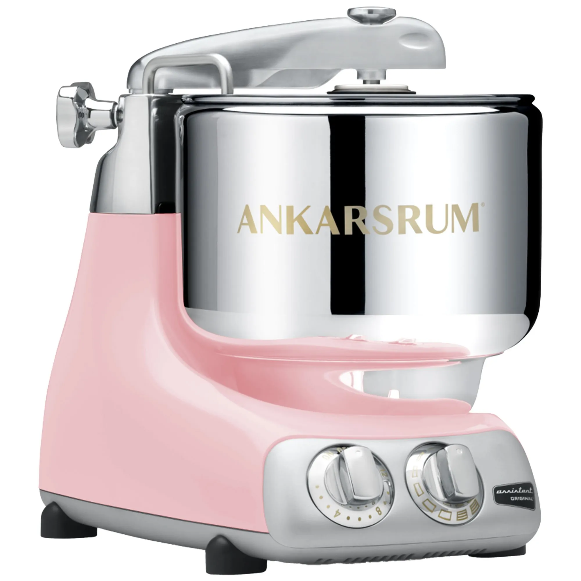 Ankarsrum Assistent Original Røremaskine AKM6230CP Cloudy Pink, Røremaskiner hos HomeNordic