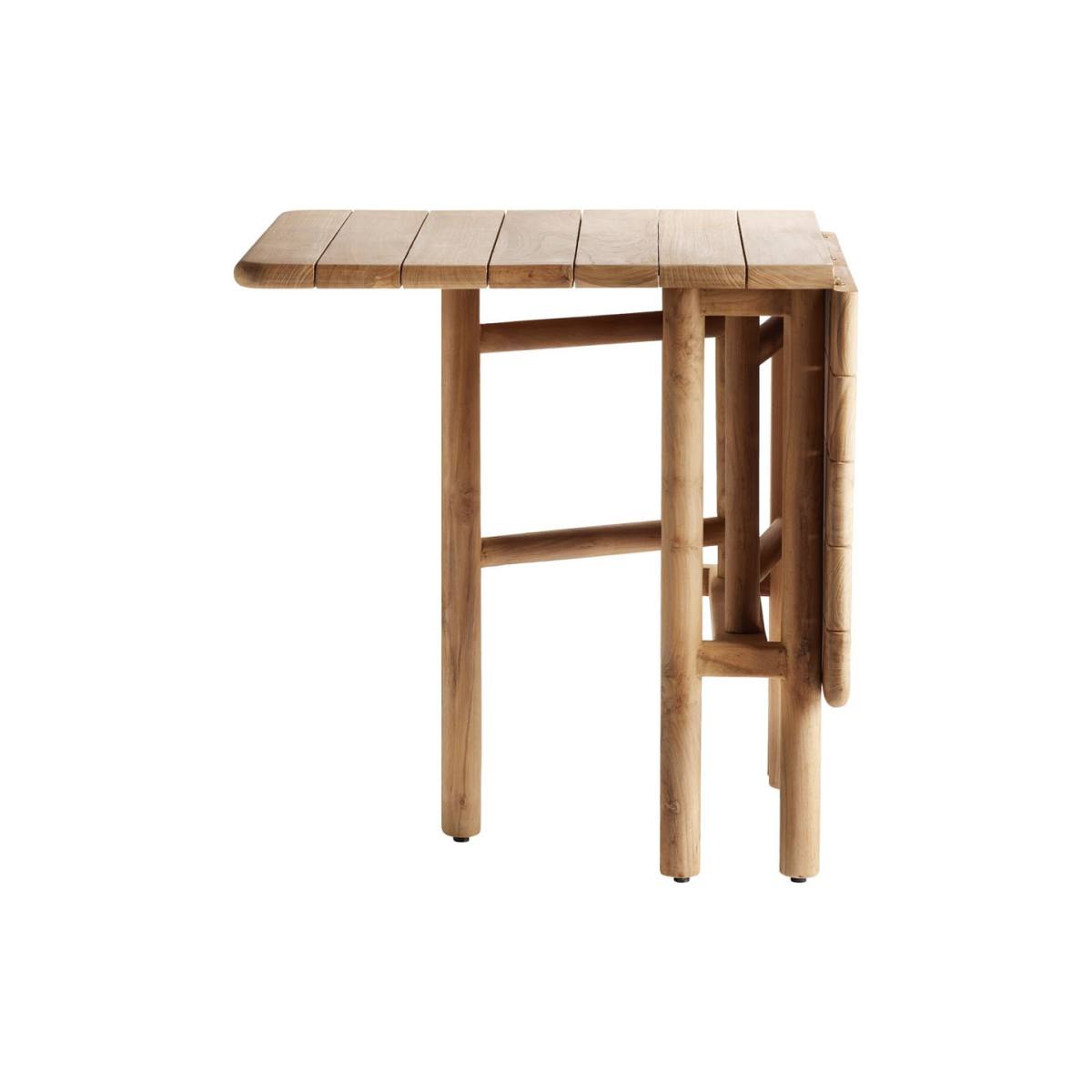 TINE K HOME FOLDEBORD TEAK, produktbillede 2 af 3, Spiseborde hos HomeNordic
