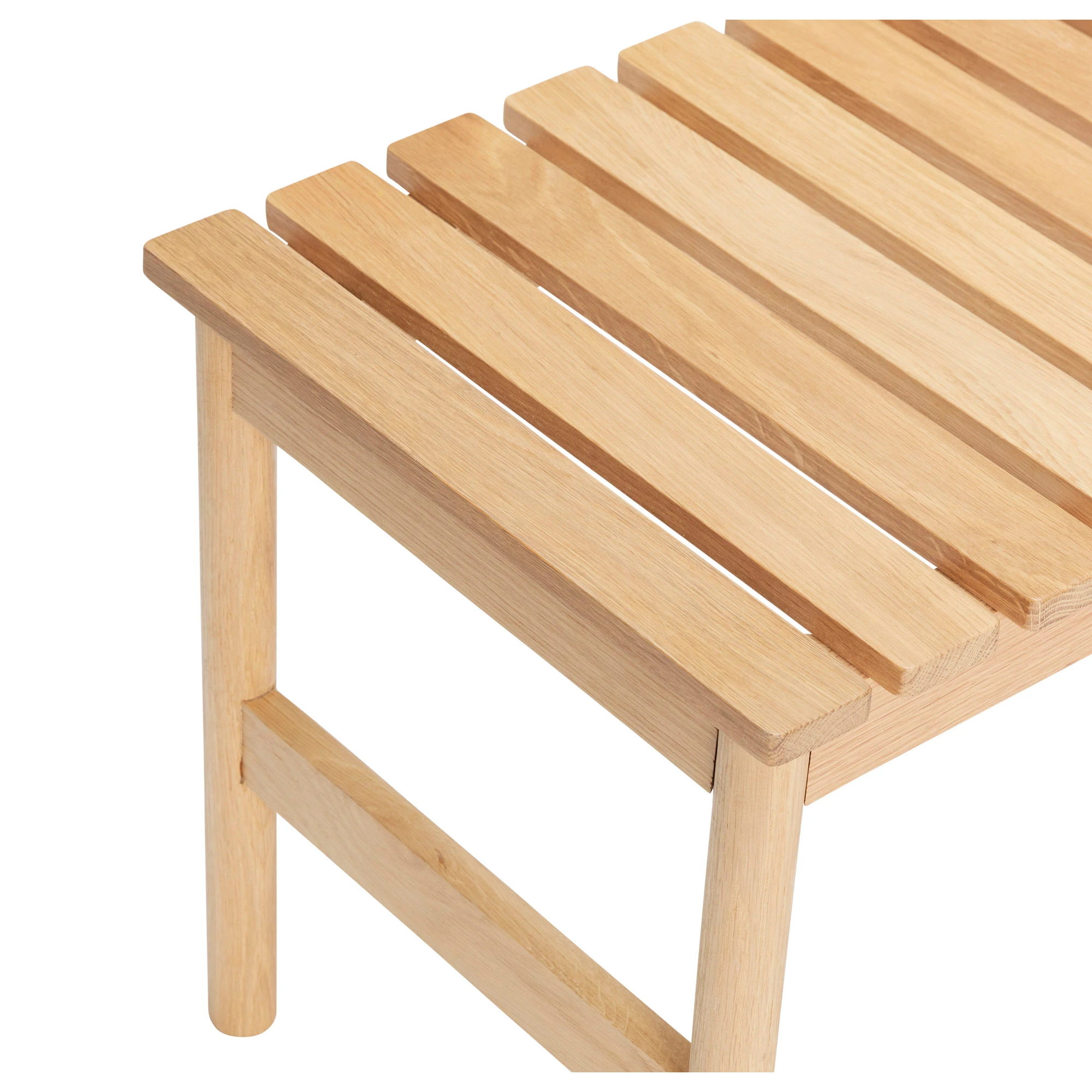Row - Bænk 122cm i egetræ, produktbillede 2 af 3 hos HomeNordic