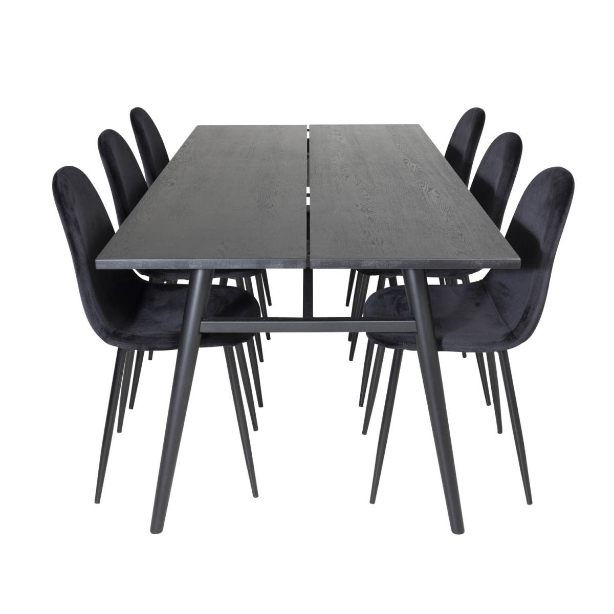 VENTURE DESIGN Sleek spisebord, m. udtræk, produktbillede 9 af 9, Spiseborde hos HomeNordic