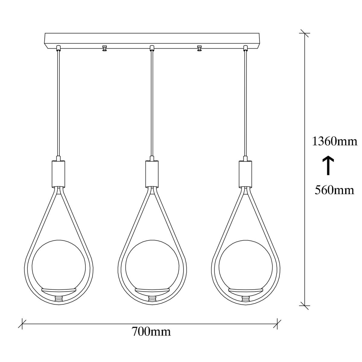 LUMI loftlampe, produktbillede 2 af 5, Loftlamper hos HomeNordic