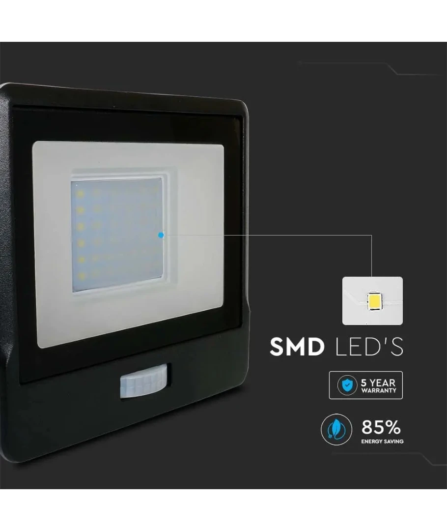 30W LED sensor projektør, produktbillede 13 af 22, Projektører hos HomeNordic