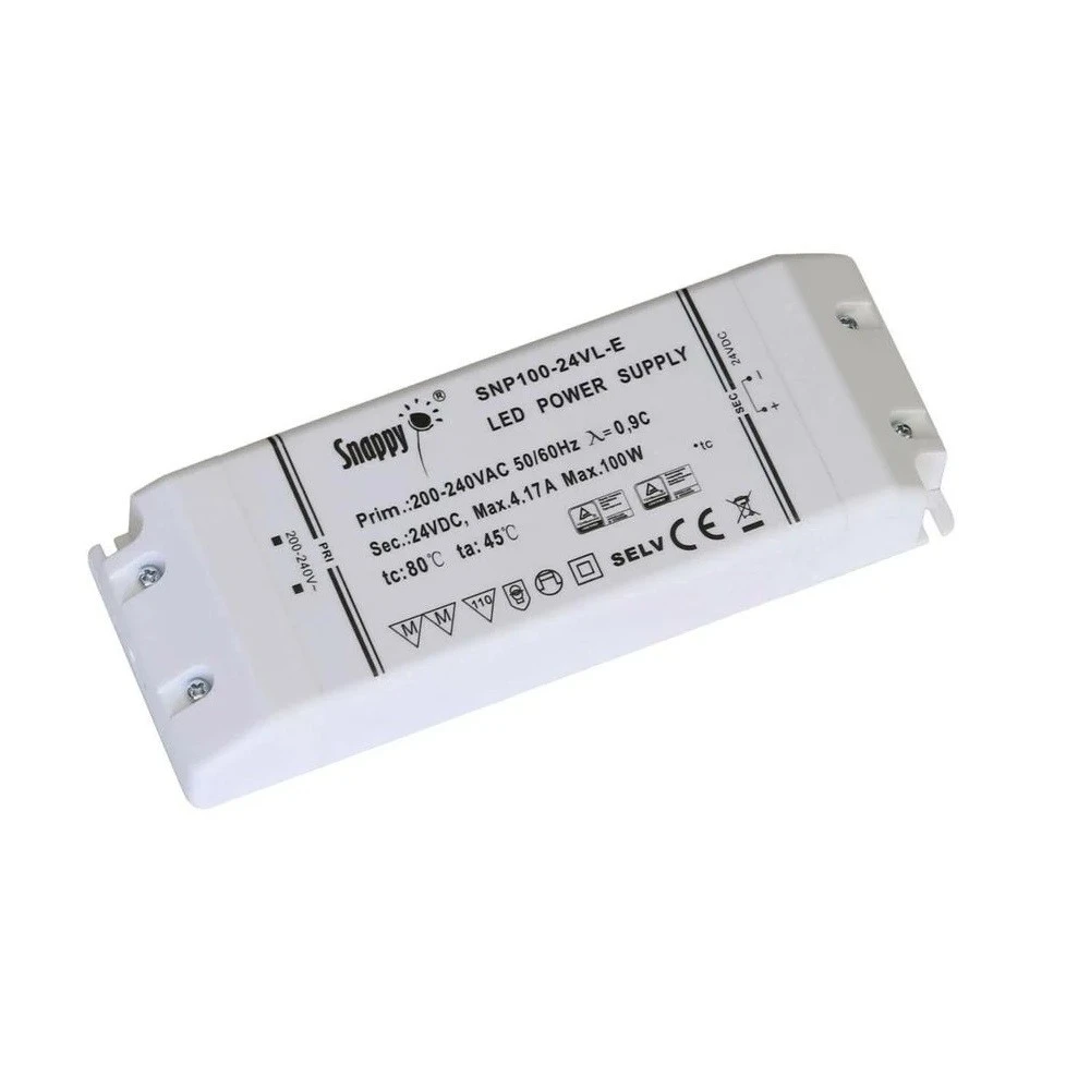 Snappy Kvalitets LED Driver 230V Til 24V, Strømforsyninger hos HomeNordic