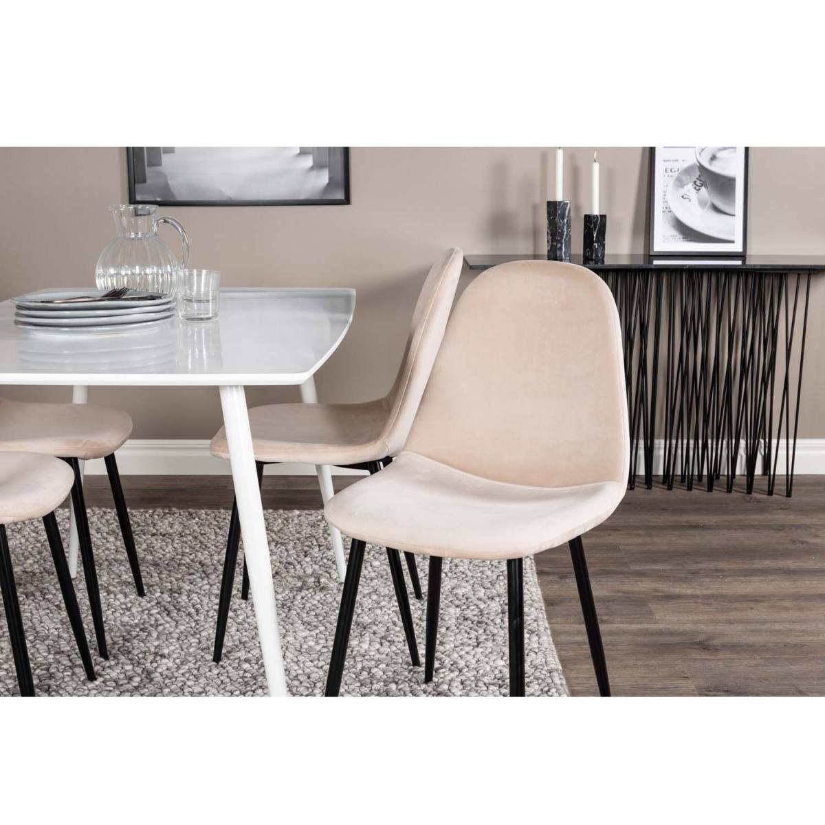 VENTURE DESIGN Polar spisebord, produktbillede 6 af 9, Spiseborde hos HomeNordic