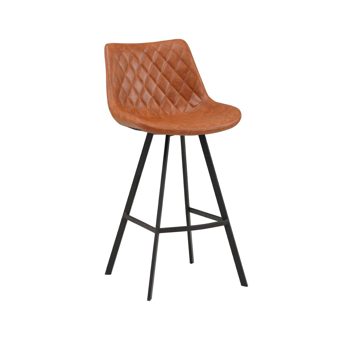 Bowie barstol cognac, Barstole hos HomeNordic