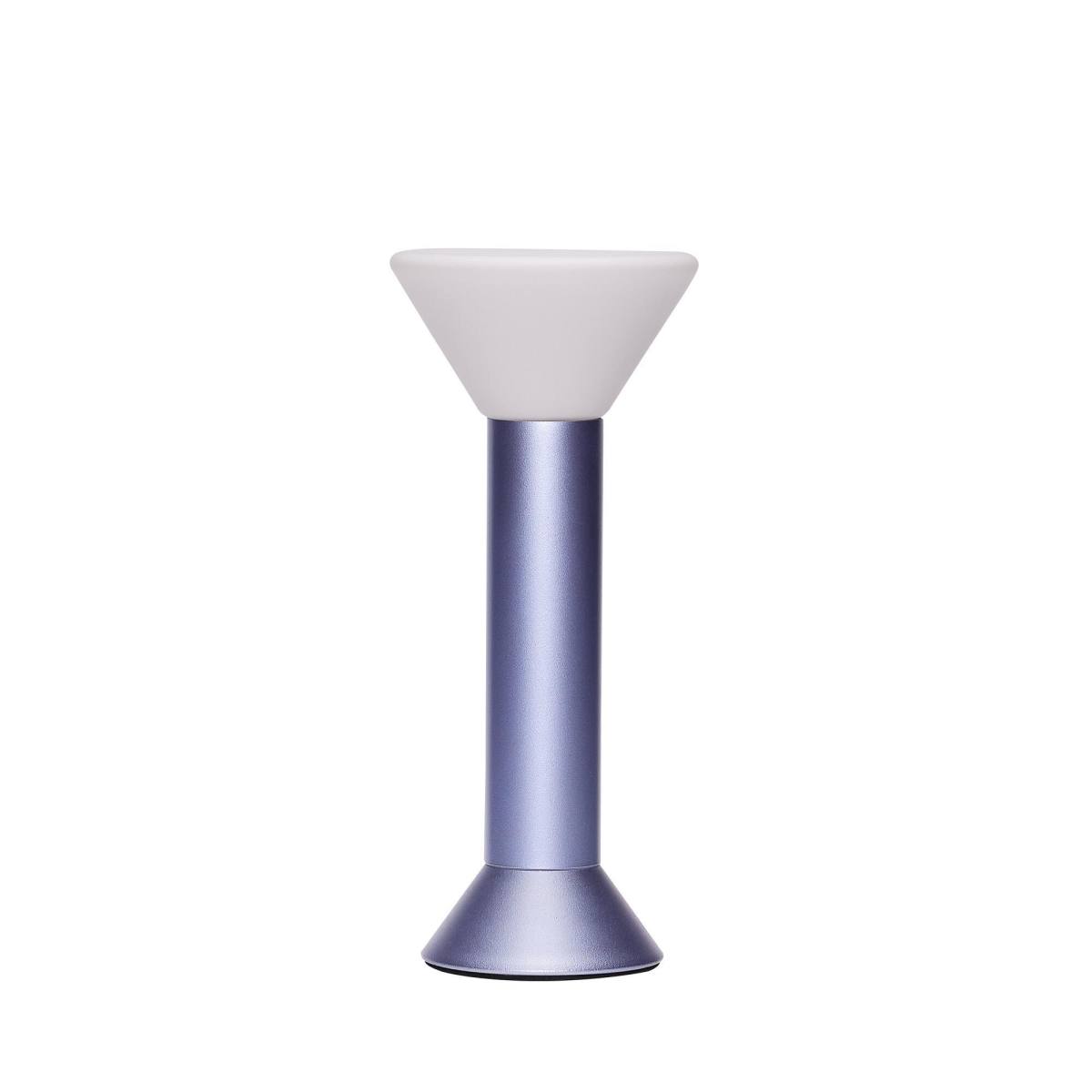 Flash Transportabel Lampe Metallic Purple, produktbillede 3 af 3, Bordlamper hos HomeNordic