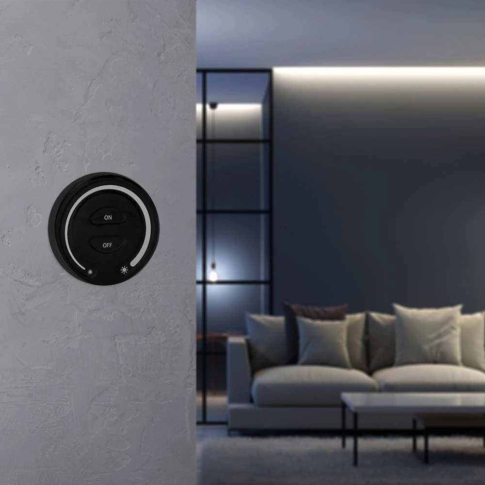 Touch dæmper til LED strips, sort, Dæmpere hos HomeNordic