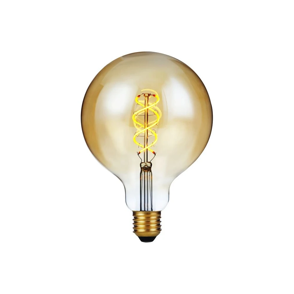 E27 5W dæmpbar LED filamentpære, Glas hos HomeNordic