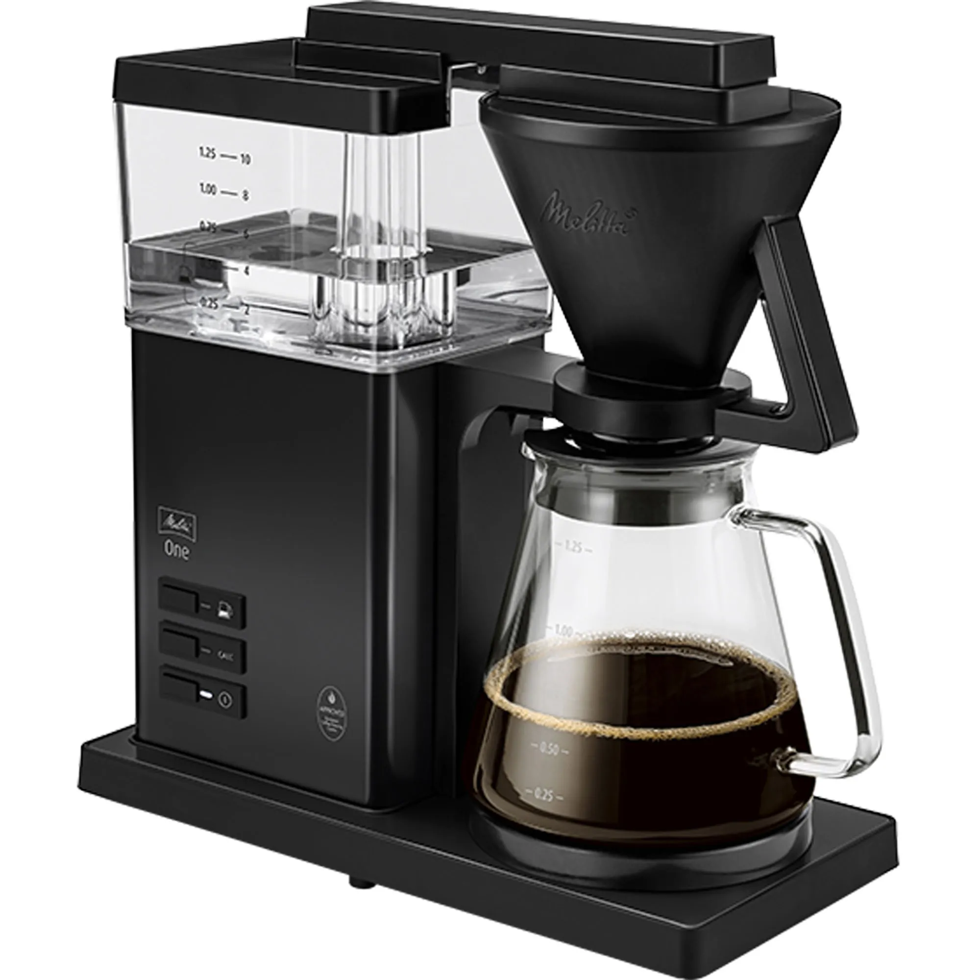 Melitta One Pure Black kaffemaskine, produktbillede 2 af 4, Kaffemaskiner hos HomeNordic
