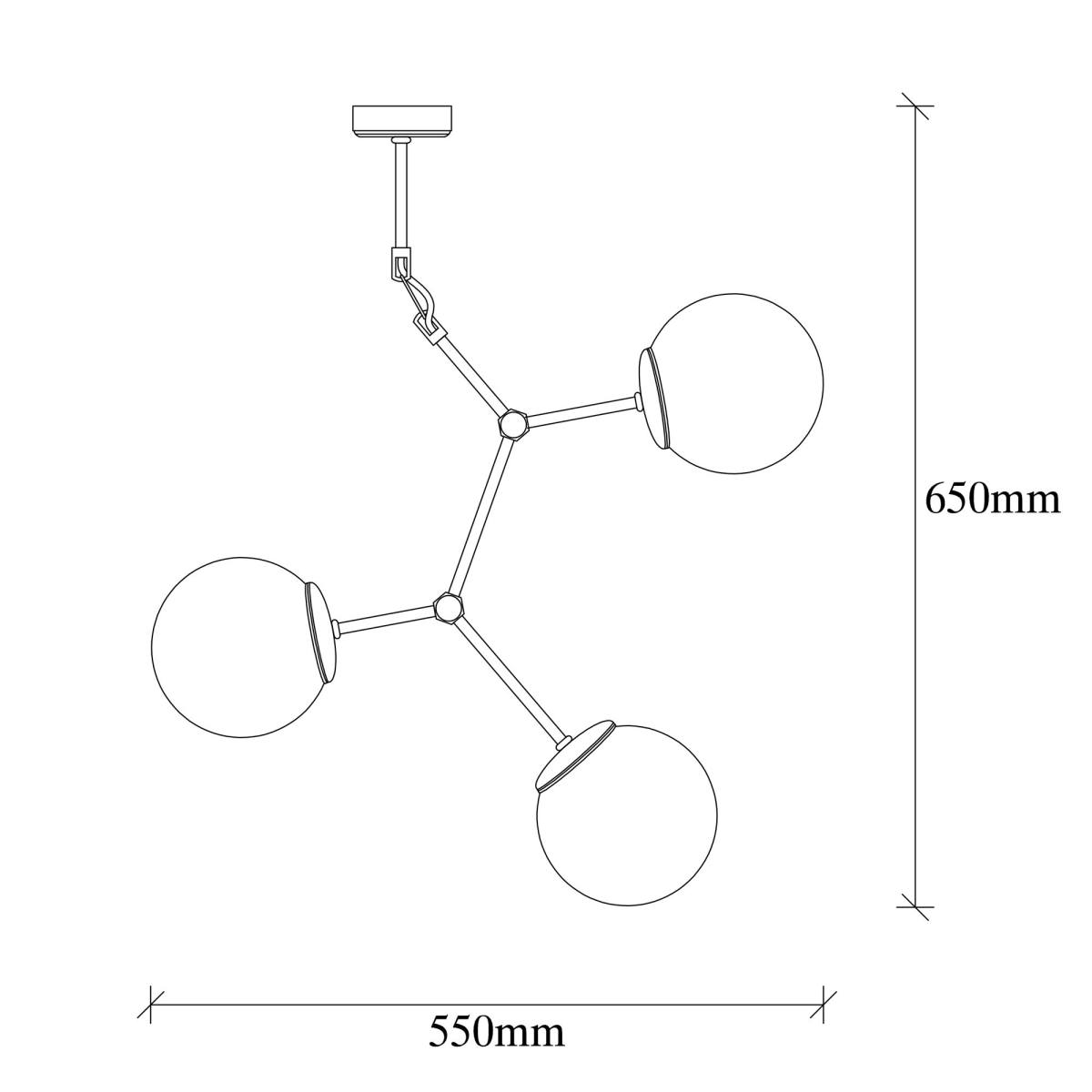 LUMI loftlampe, produktbillede 2 af 6, Loftlamper hos HomeNordic