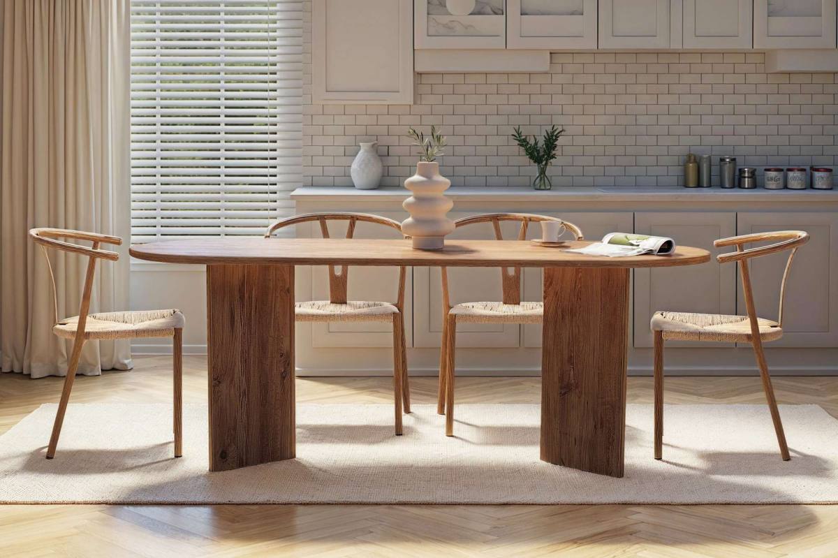 NORDVÄRK Sable spisebord, oval, produktbillede 9 af 10, Spiseborde hos HomeNordic